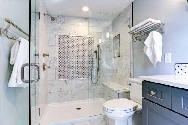 Shower Base Installation in Reston